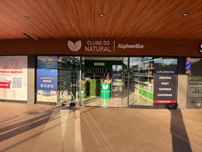 Loja de produtos naturais no Muffato Alphaville