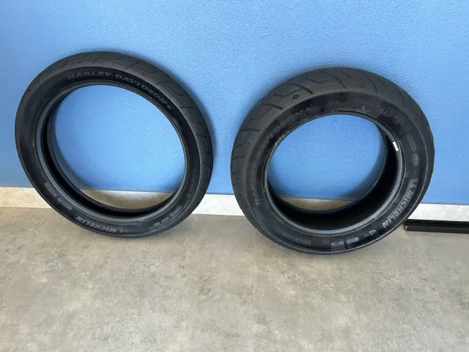 Pneu Traseiro Michelin Scorcher 31 180/70/16 + Dianteiro de Brinde! 110/90/19
