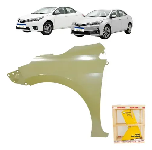 Paralama Toyota Corolla 2015 2016 2017 2018 2019 Novo Esquerdo / Motorista