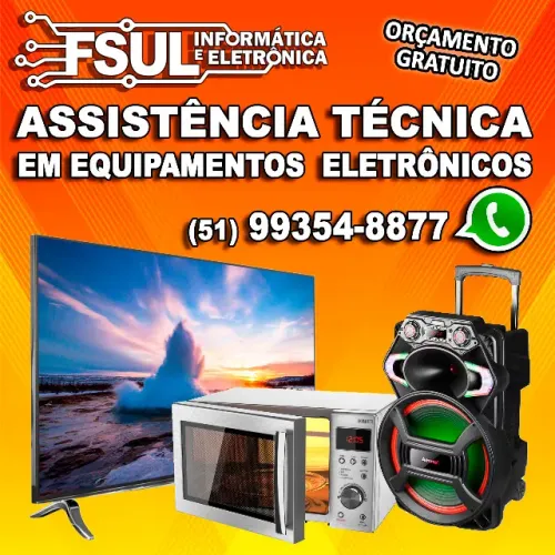 CONSERTO DE APARELHOS ELETRÔNICOS EM GERAL