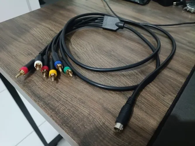 Cabo Av/RGB de alta qualidade para Mega Drive 3