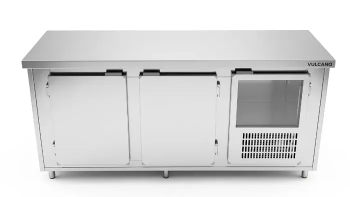 balcão refrigerado polofrio