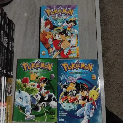 Lote mangá Pokemon