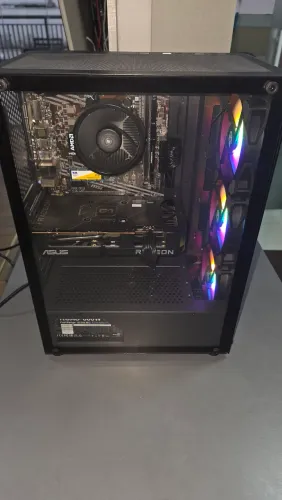 PC Gamer Completo R5 5500 + RX 7600 8GB ASUS | 16GB RAM