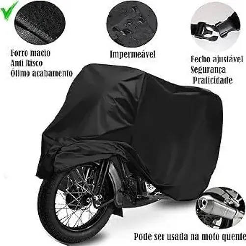 Capa de moto,proteja seu veículo de sol chuva arranhões,entrega grátis em toda manaus