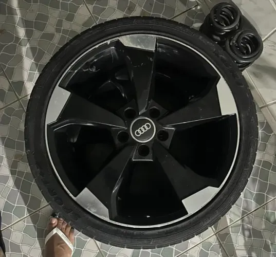 Rodas Audi RS3 Aro 18 5x112 Esportivas Serve Audi A3 Sportback 