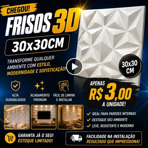 Placas de gesso a venda.