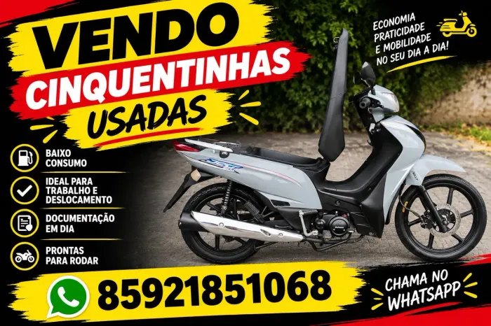 Vendo cinquentinhas usadas , jet, Shineray, Jonny, Phoenix