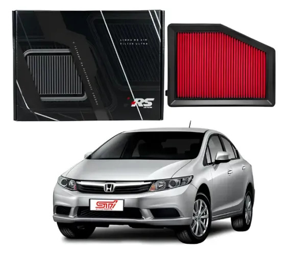 Filtro Ar Esportivo Inbox Honda Civic G9 1.8 2.0 G10 2.0 RS