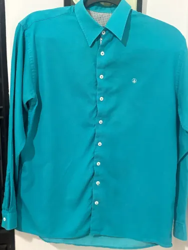 Camisa brenda verde tifany