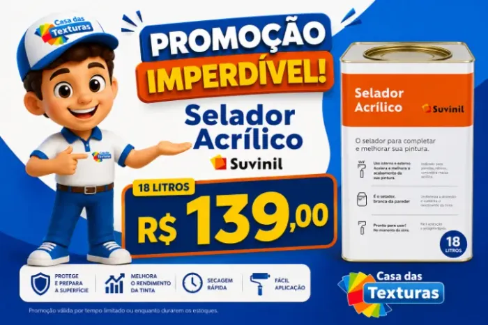 Selador Suvinil Lata 18 litros