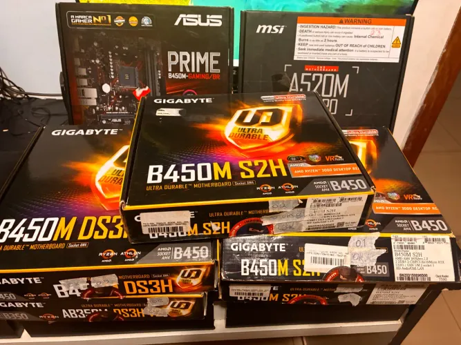 Placa mãe B450M S2H