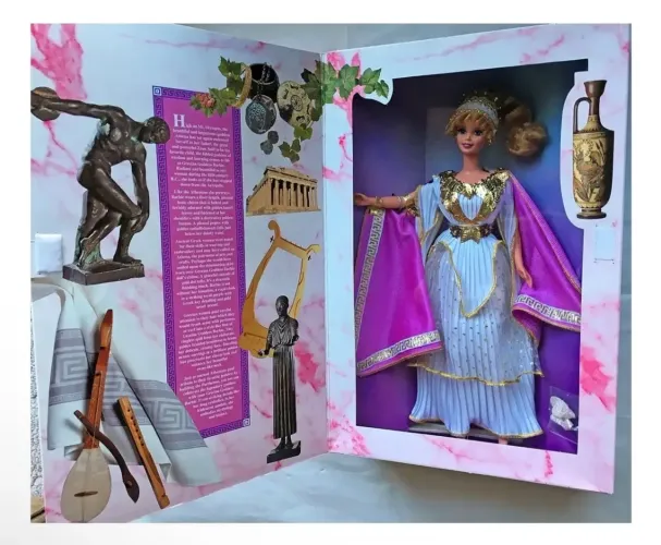 boneca barbie grecian goddess great eras collection