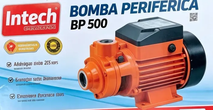 Bomba d'água lacrada de fábrica