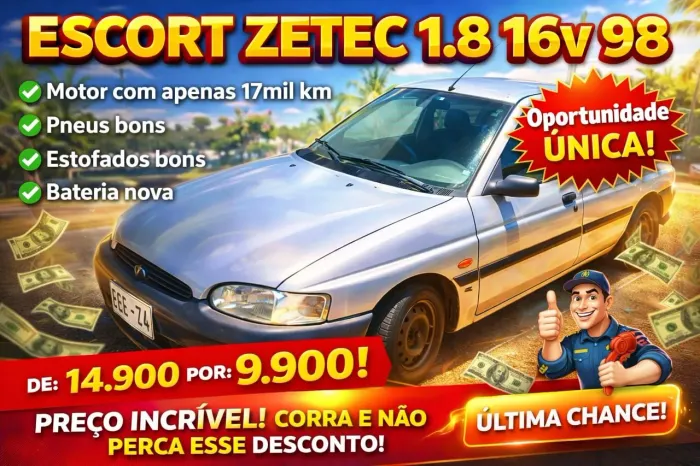 Ford Escort GL 1.8i 16V 4P 1998