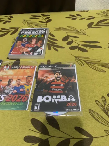 Venda-se jogos de futebol para play 2