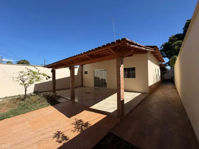 Casa para Locação em Aparecida de Goiânia, Jardim Belo Horizonte, 3 dormitórios, 1 suíte,