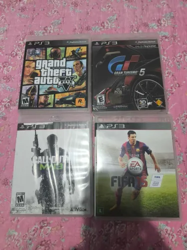 PROMOÇÃO JOGOS DE PS3 - 4 JOGOS