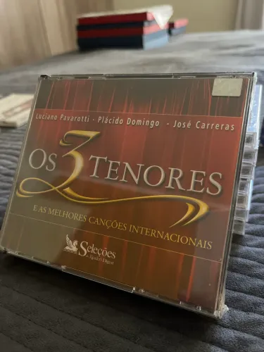Coleção 4 CDs Os 3 Tenores (Pavarotti, Domingo, Carreras) - Reader's Digest (Novo)