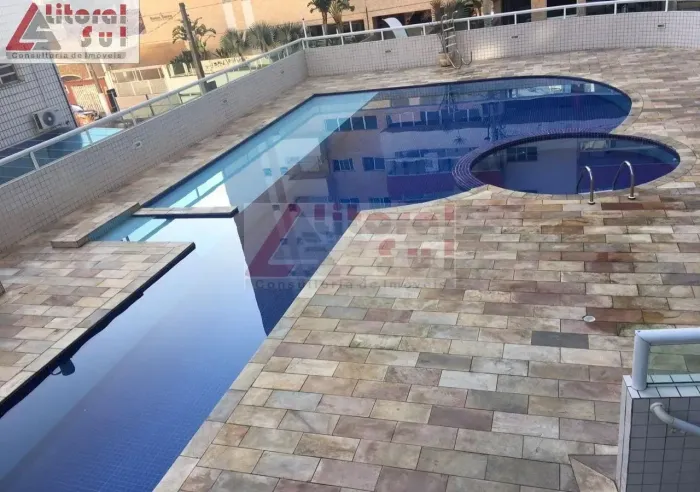 Imóvel para aluguel com 78 metros quadrados com 2 quartos em Ocian - Praia Grande - SP