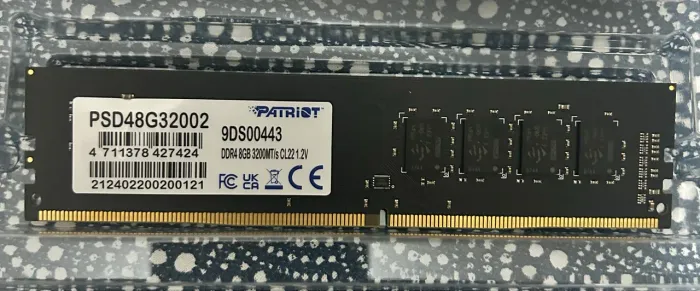 Memória ddr4 8gb 3200mhz