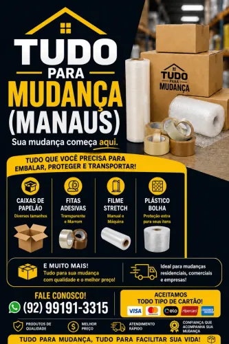 Caixa para Mudança de papelão 