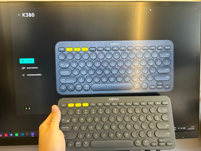 Teclado Bluetooth Logitech K380