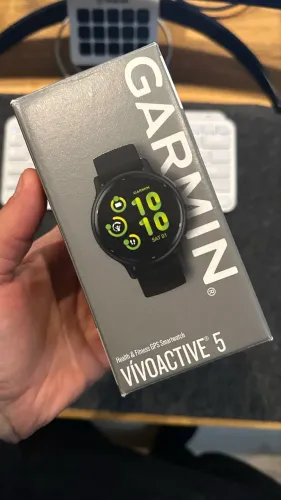 Garmin VivoActive 5 Music Corrida Academia Relógio Smart