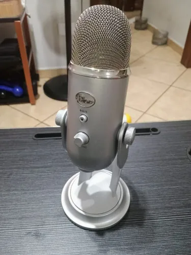 Microfone Blue Yeti USB ? Excelente Estado, Pouquíssimo Uso