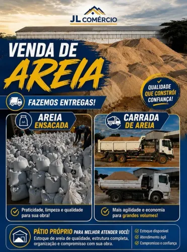 AREIA ENSACADA