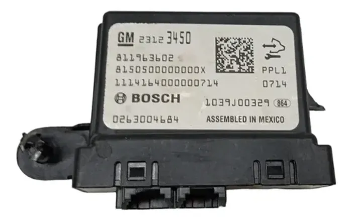 Módulo Sensor Estacionamento Chevrolet Prisma 2014 Detalhe Preto