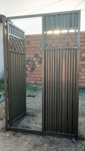 Fabricamos portões de garagem