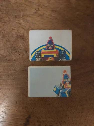 Figurinhas jaspion Changeman 1989