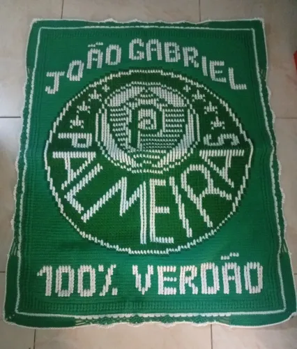 Tapete palmeiras com nome 