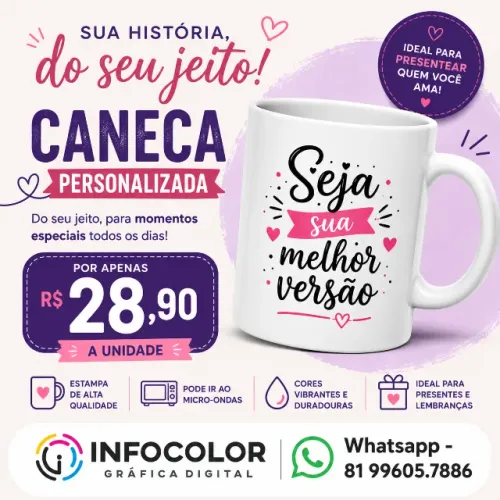 Caneca Personalizada