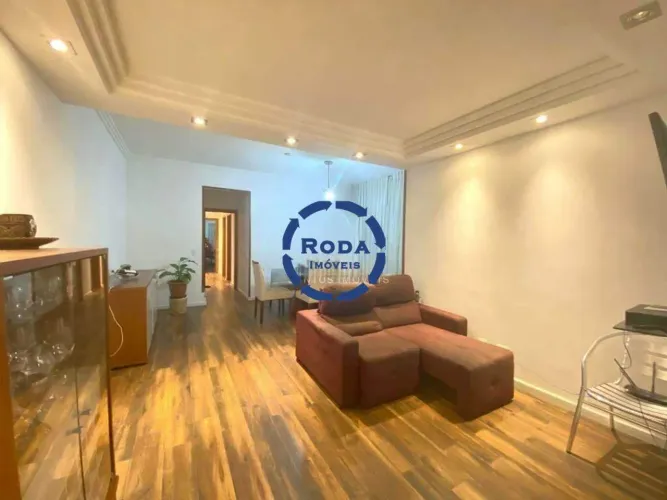 Cobertura Duplex à venda em Santos - Campo Grande, 3 dorms, varanda gourmet, 2 vagas