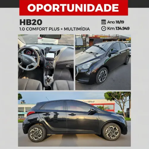 Hyundai HB20 Comf./c.plus/c.style 1.0 Flex 12V 2019