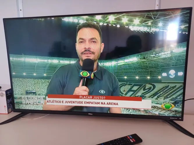 Smart Tv 43 Philco Borderless Dolby Audio P43eab 4 k nova