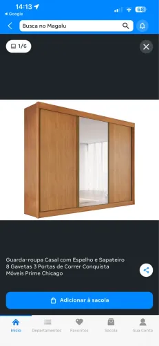 Guarda roupa casal