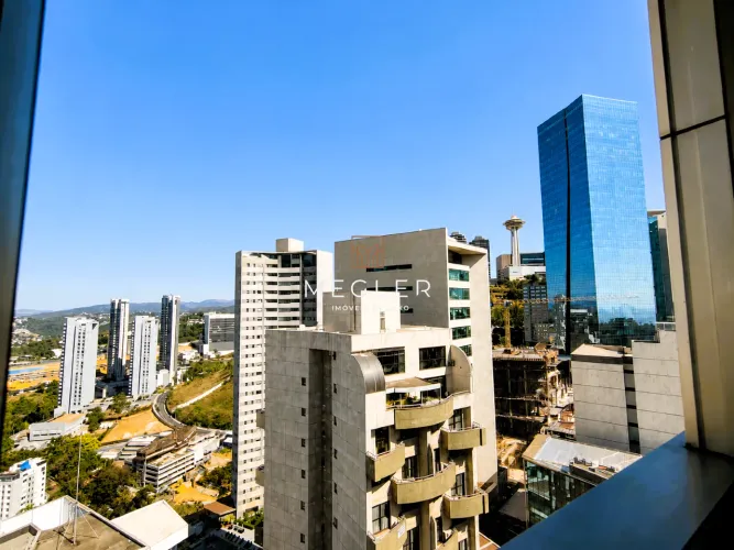 Sala comercial com 82m² com 2 vagas livres para aluguel no Vila da Serra , em Nova Lima,