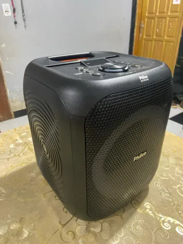 Vendo caixa de som Philco com nota fiscal