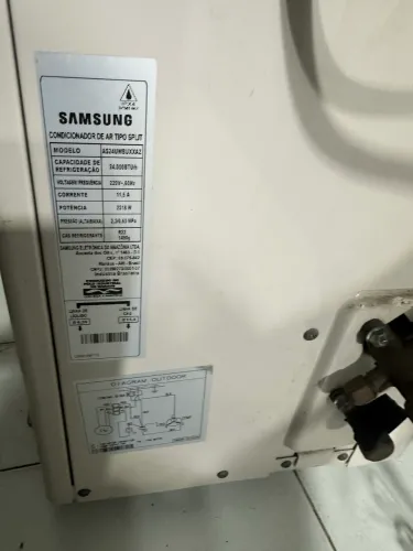 Vendo ar condicionado 24000 btus Samsung!