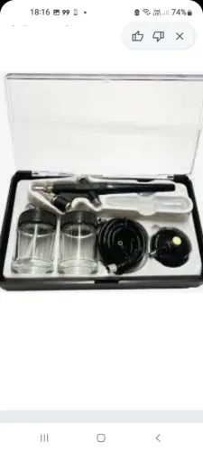 Kit Aerografo para pintura novo