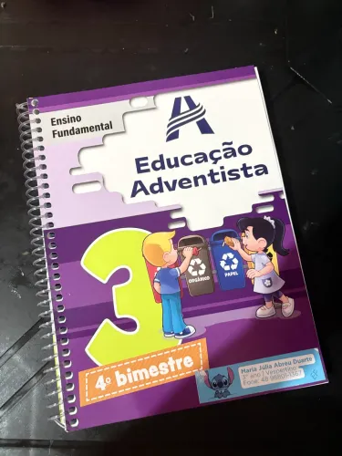 Livro Didático Colégio Adventista 3 ano/Terceiro ano