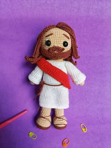 Amigurumi jesus