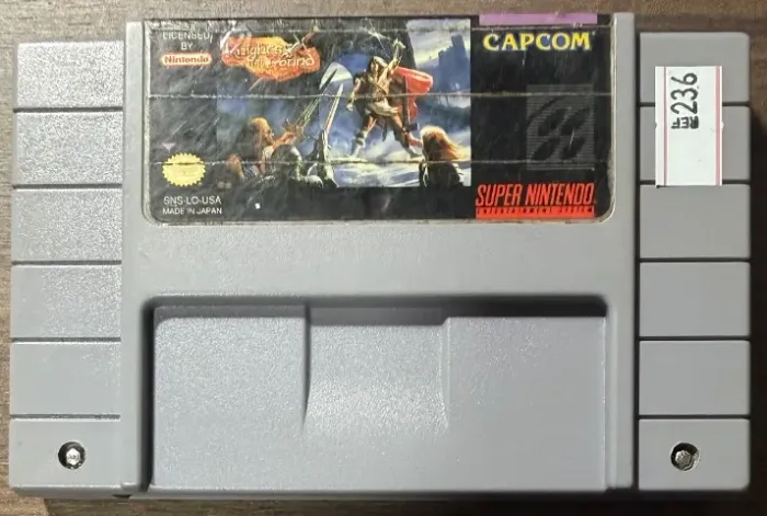 Knights of the Round Original SNES Super Nintendo 236