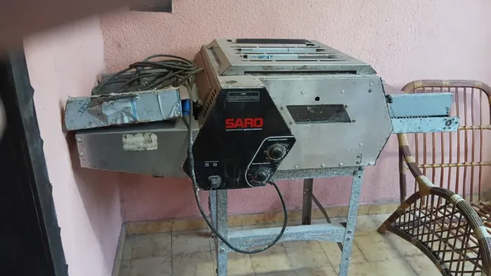 Forno Esteira Assador De Pizza Industrial Gás 50cm Saro