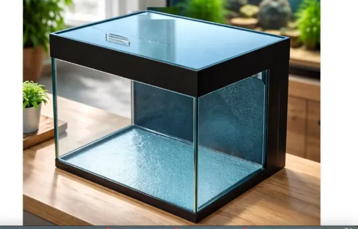 Aquário 100 Litros 50x50x40cm Vidro 6mm + Sump Traseiro com Bomba + Midias + grades