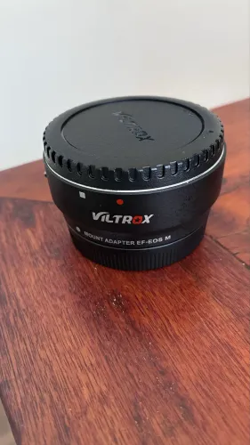 ADAPTADOR VILTROX PARA LENTE FOCO AUTOMÁTICO EF-EOS M