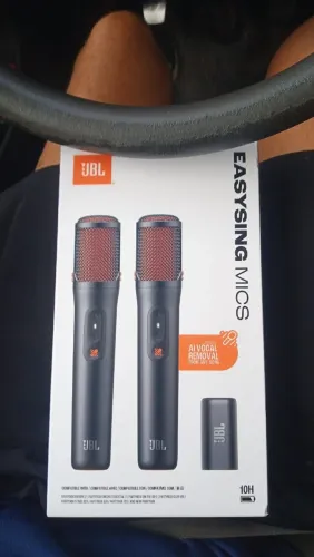 Microfone JBL easysing zero  ENTRADA TIPO C DOS MODELOS NOVOS 